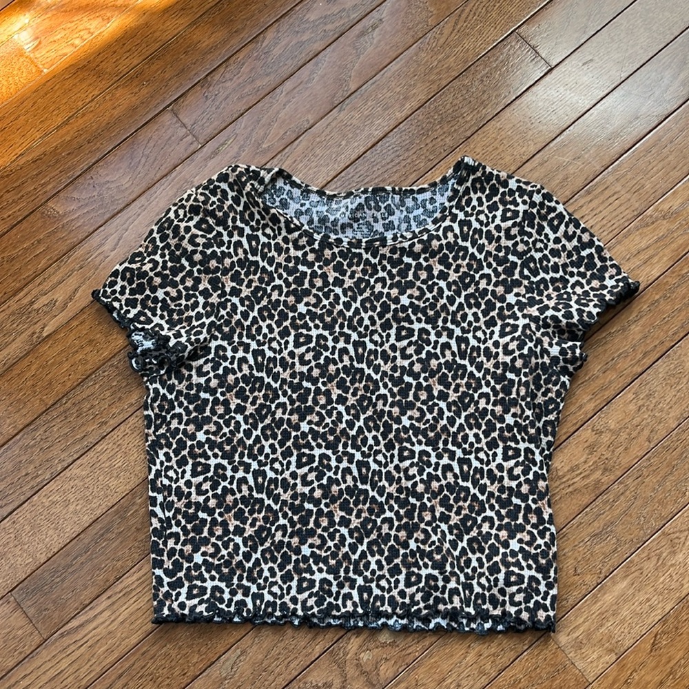 EUC American Eagle waffle top